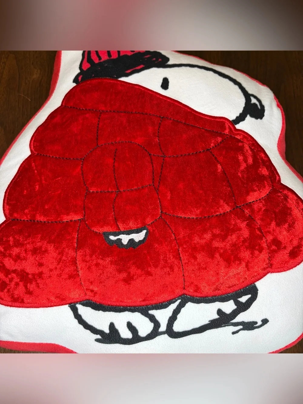 Peanuts Snoopy Red Puffer Winter Hat Jacket Coat Pillow Plush